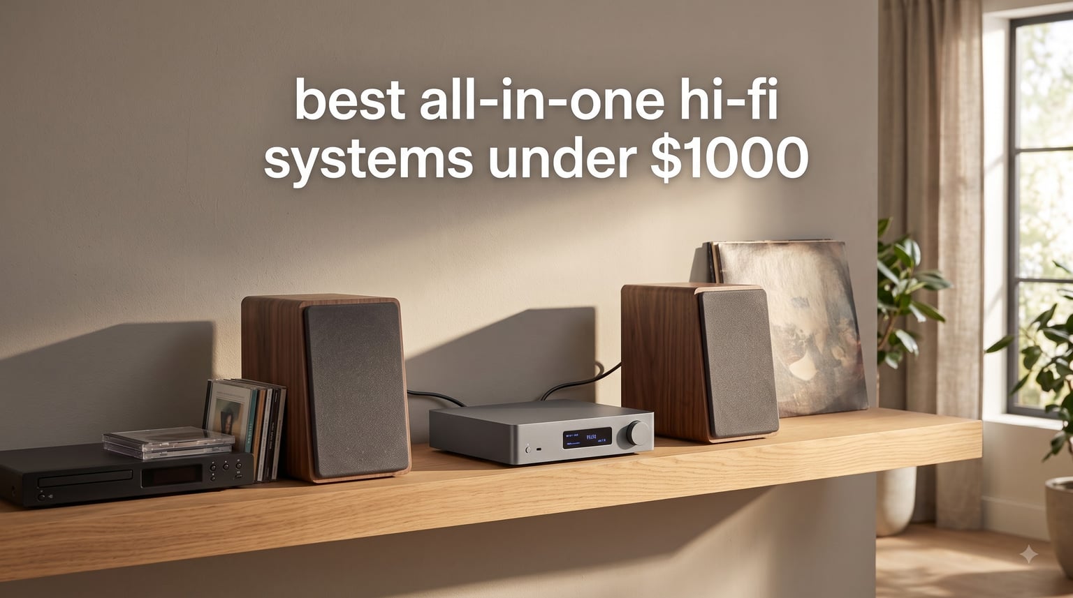 best all-in-one hi-fi systems under $1000