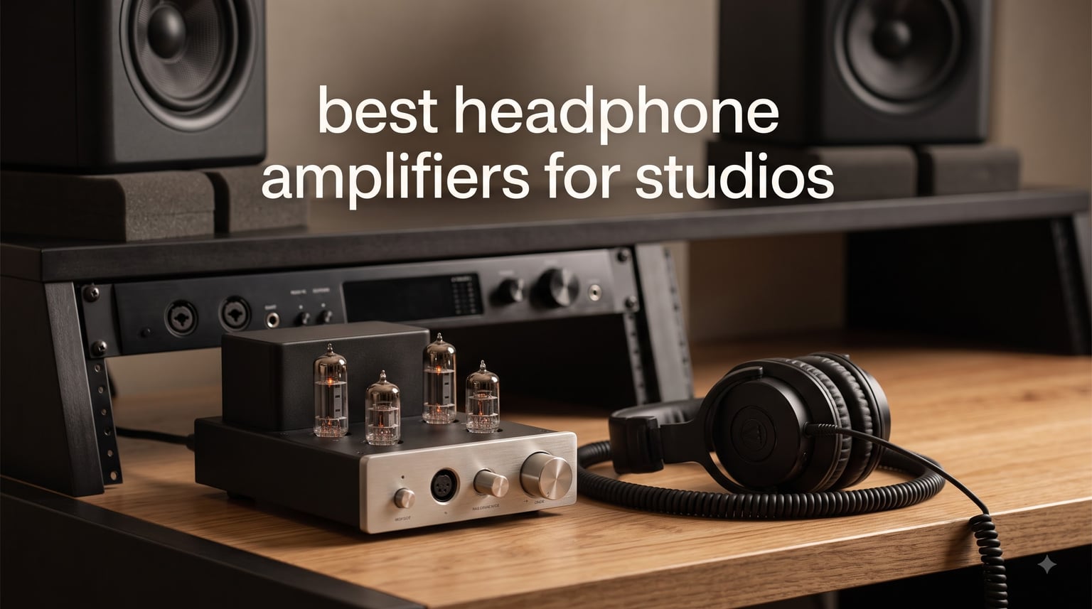 best headphone amplifiers for studios