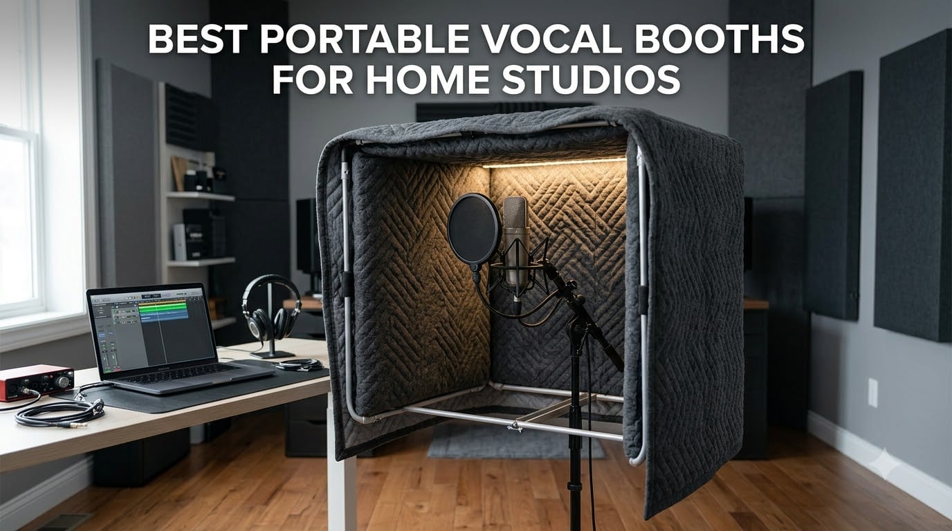 best portable vocal booths for home studios