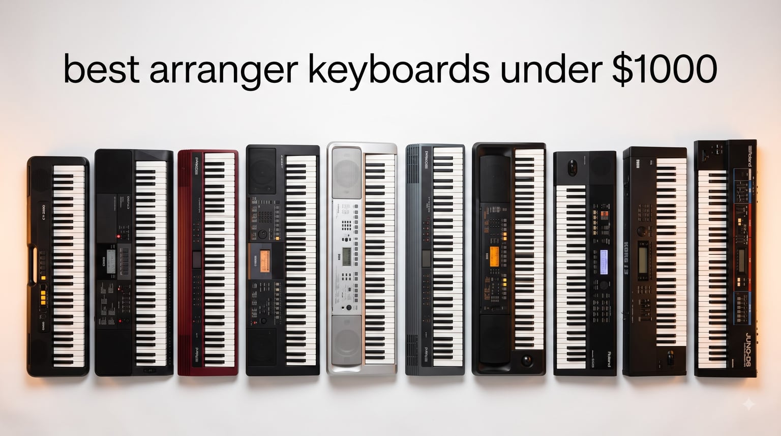 best arranger keyboards under $1000