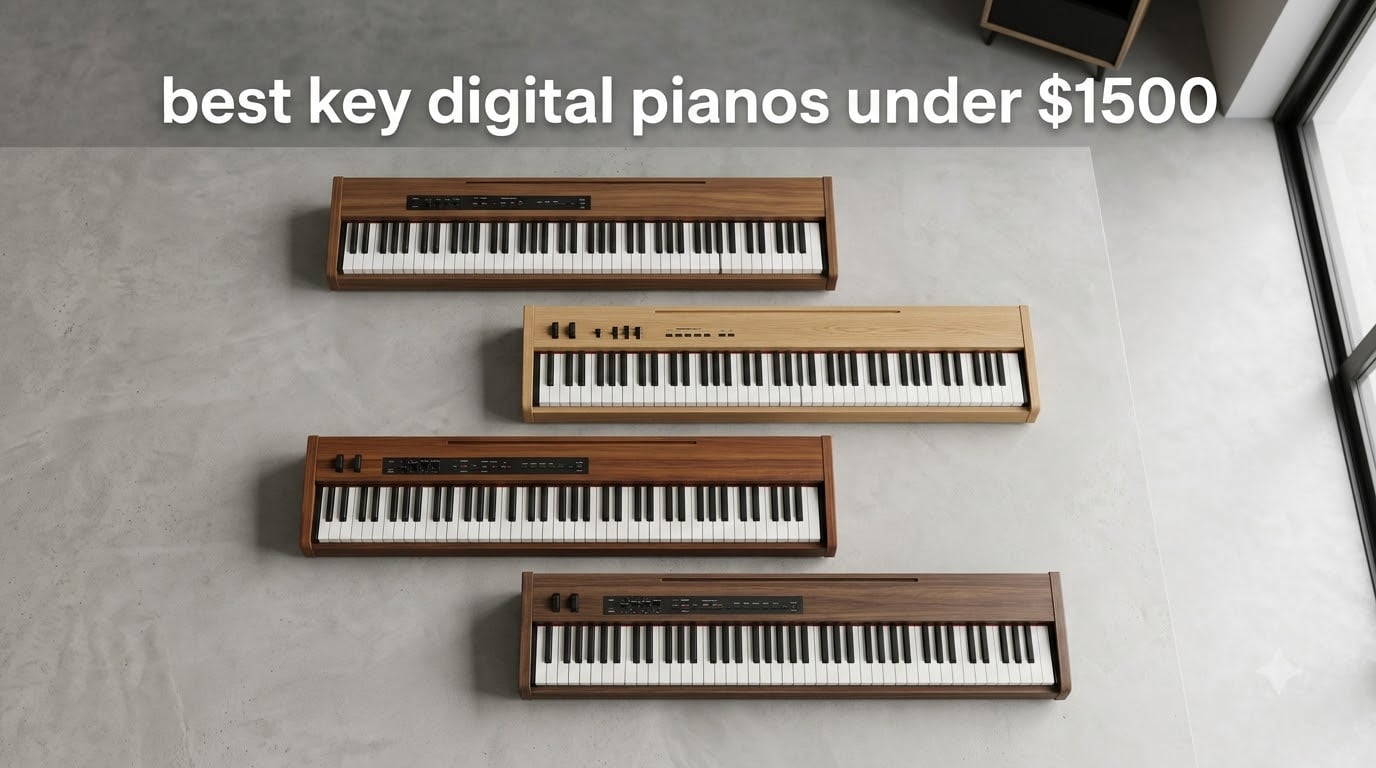 best 88 key digital pianos under $1500