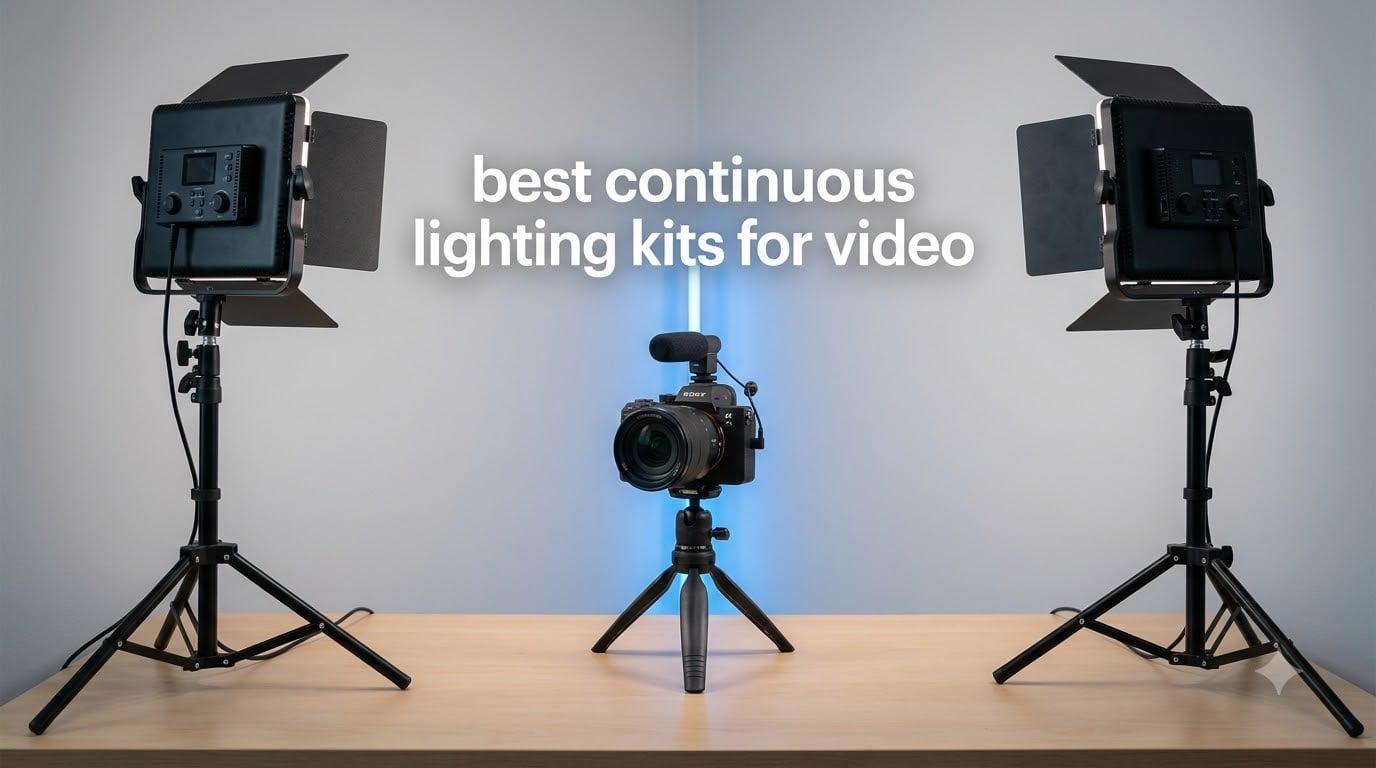 best continuous lighting kits for video