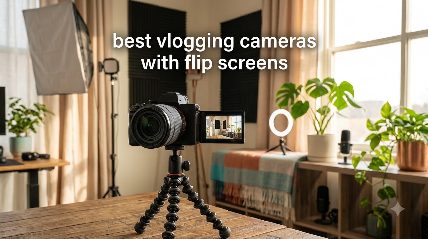best vlogging cameras with flip screens