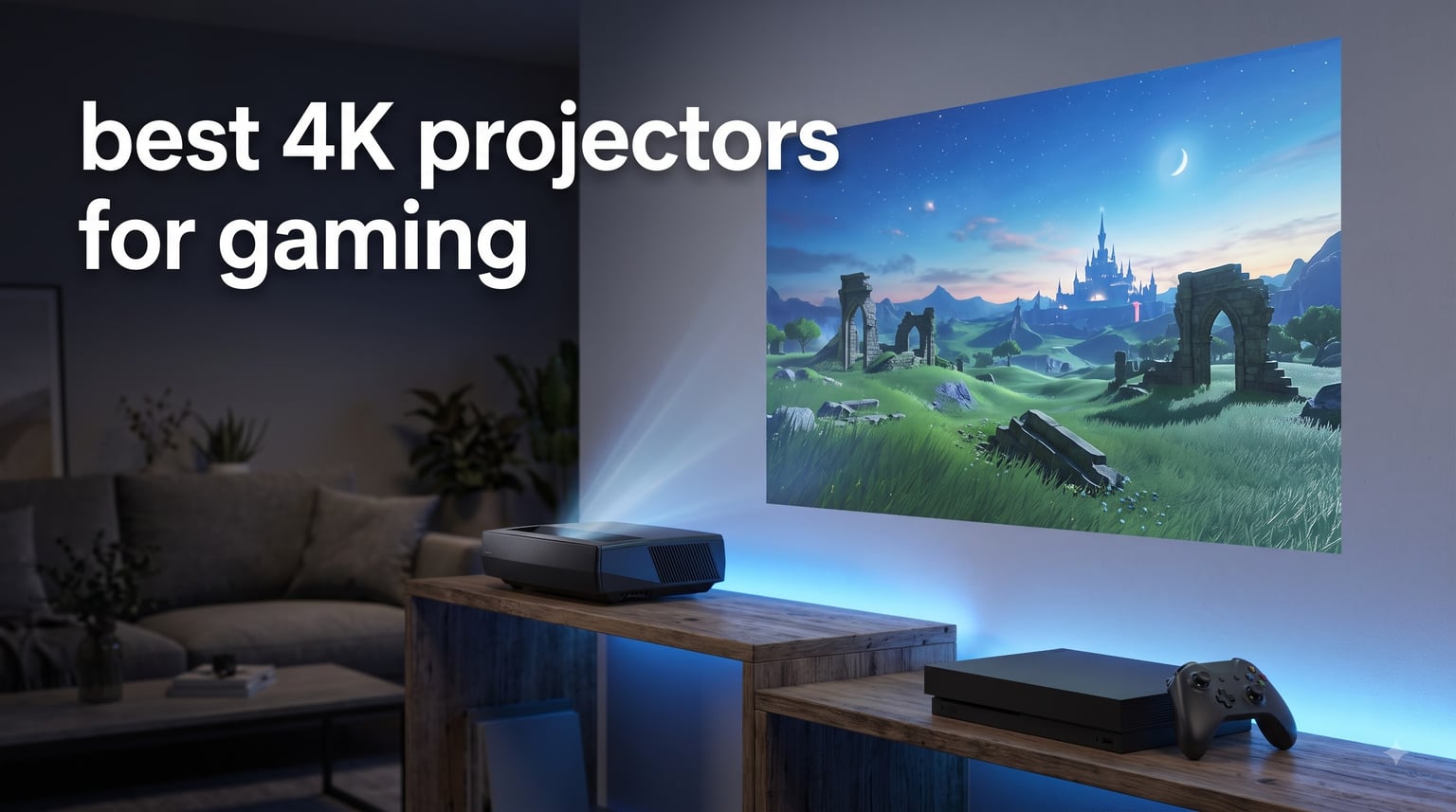 best 4K projectors for gaming