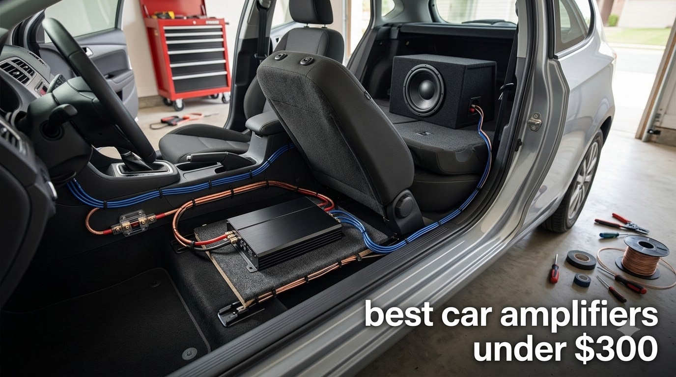 best car amplifiers under $300