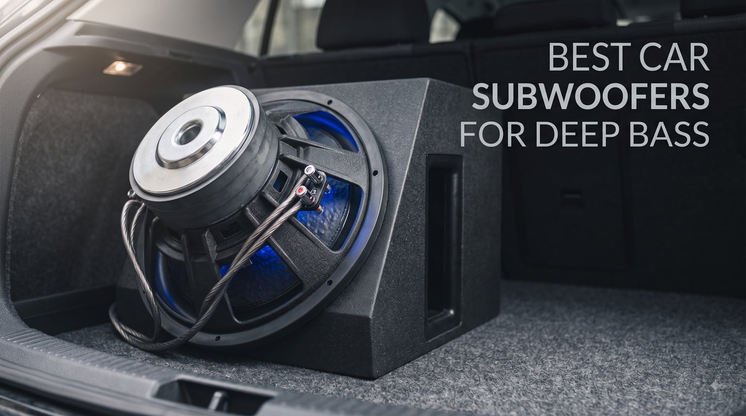 best car subwoofers for deep bass