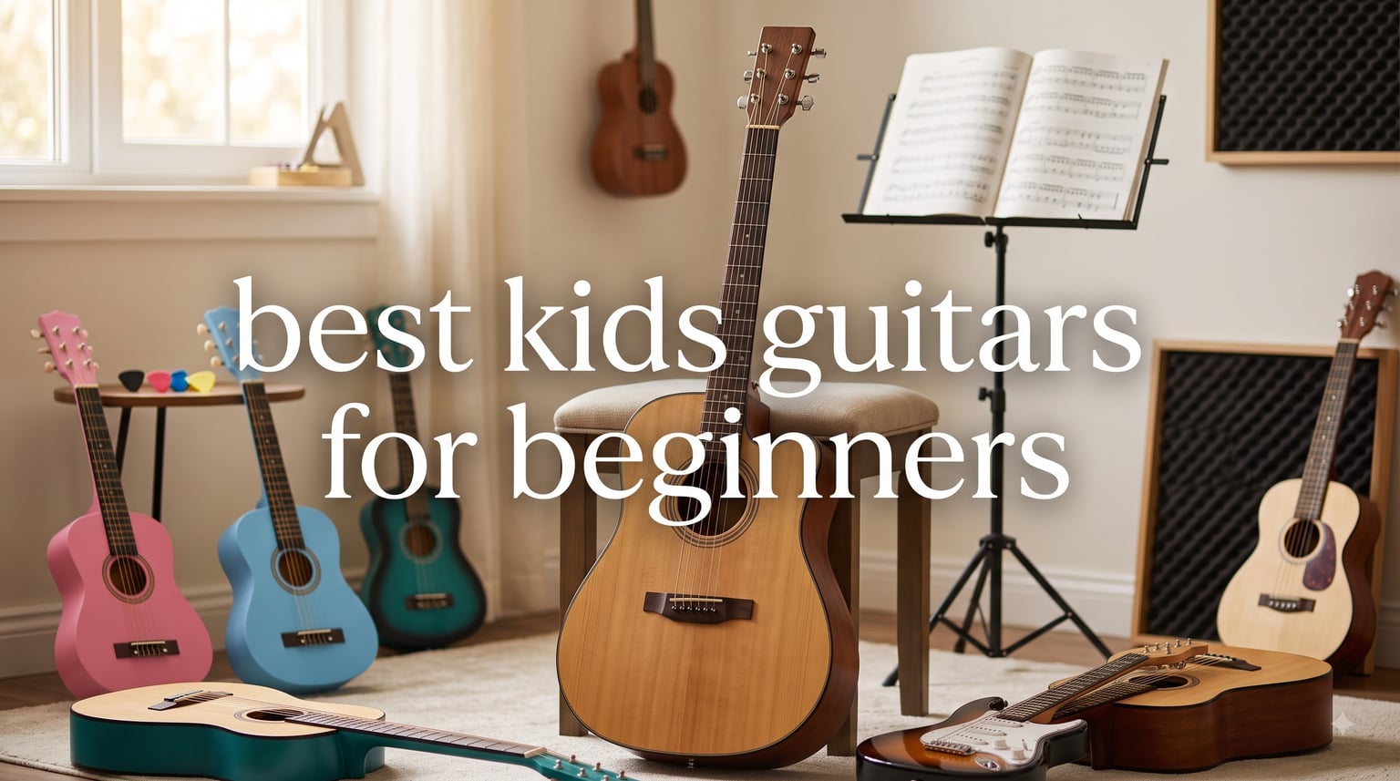 best kids guitars for beginners