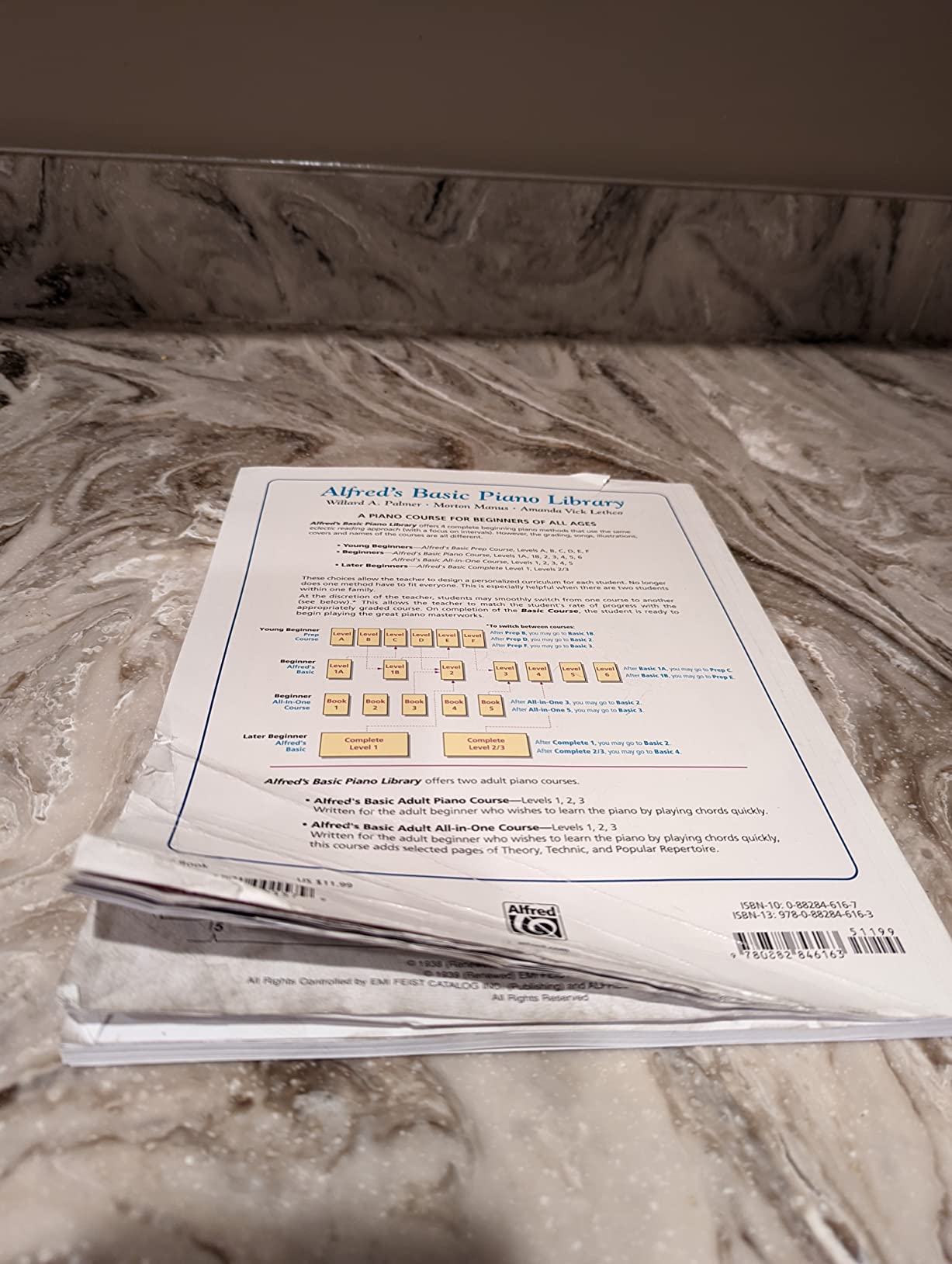 Alfred's Basic Adult Piano Course: Lesson Book, Level One customer photo 2