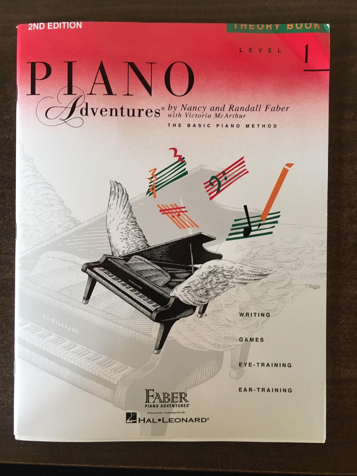Piano Adventures: Theory Book - Level 1, 2nd Editon | Beginner Piano Theory Workbook | Music Note Reading and Ear Training for Early Learners customer photo 1