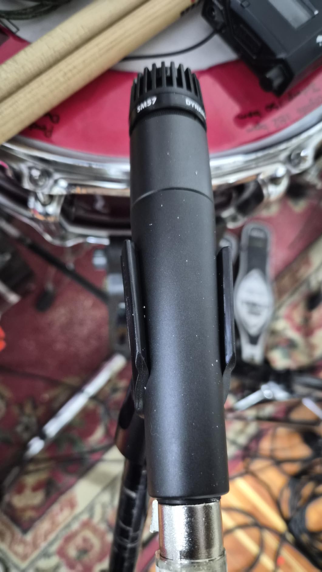 Shure SM57 Pro XLR Dynamic Instrument Microphone customer photo 1