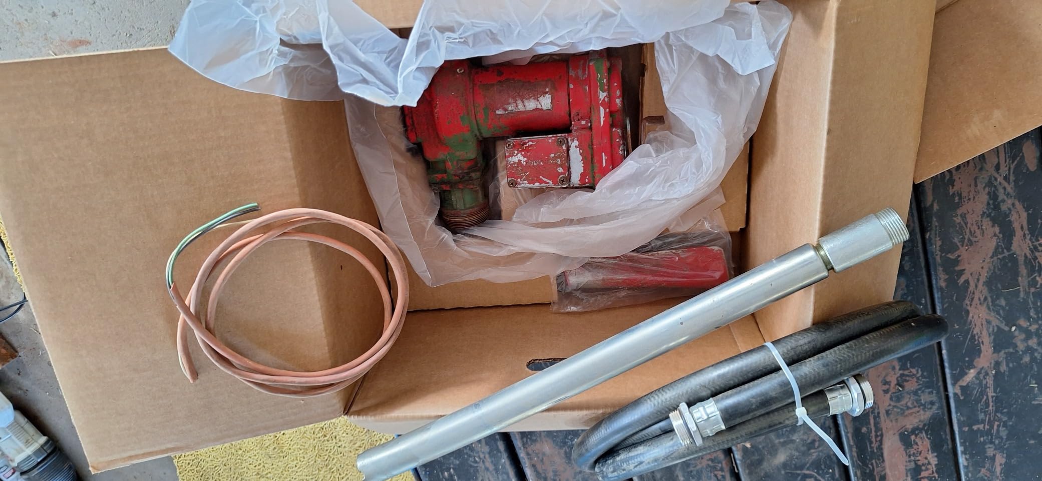 Fill-Rite FR4210H 12V 20 GPM Fuel Transfer Pump with Discharge Hose & Manual Nozzle | Gasoline, Diesel, Kerosene, Ethanol & Methanol Blends & Biodiesel customer photo 2