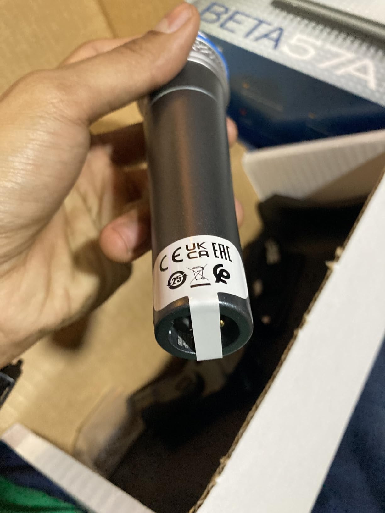 Shure BETA 57A Supercardioid Dynamic Instrument Microphone customer photo 1