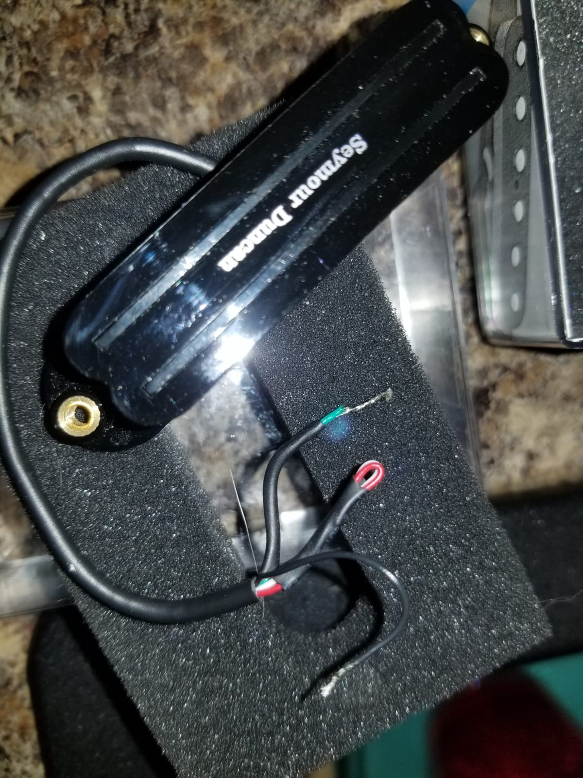 Seymour Duncan Hot Rails Strat - Bridge - Black customer photo 2