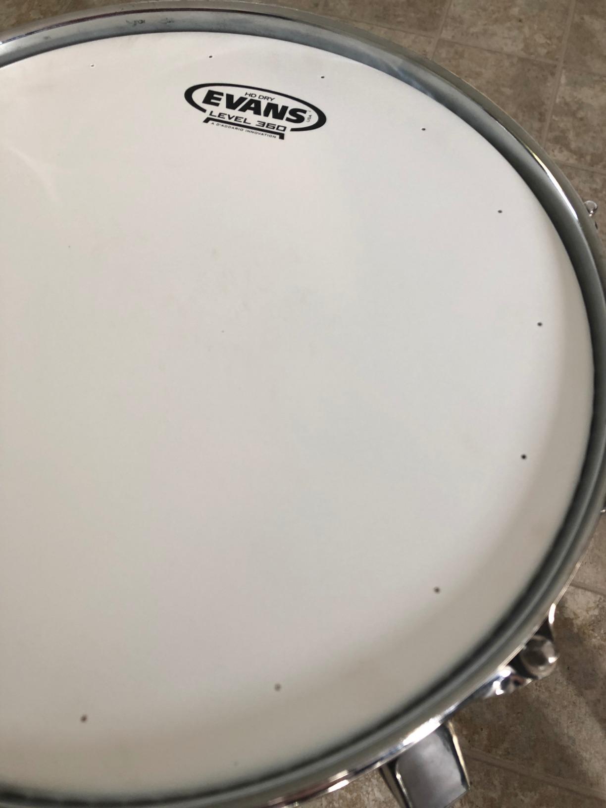 Evans Genera HD Dry Coated Snare Drum Head - 14 Inch customer photo 1