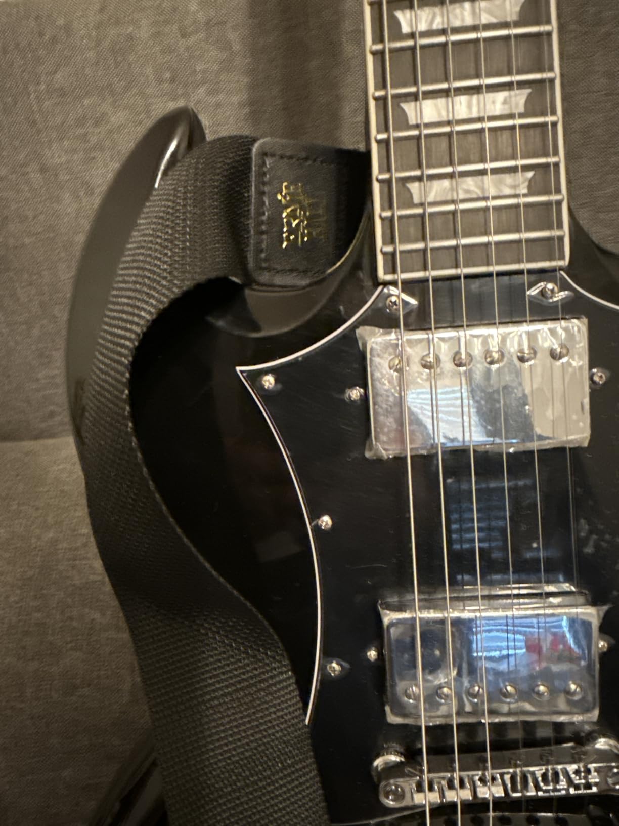 Ernie Ball Polypro Guitar Strap, Black (P04037) customer photo 2