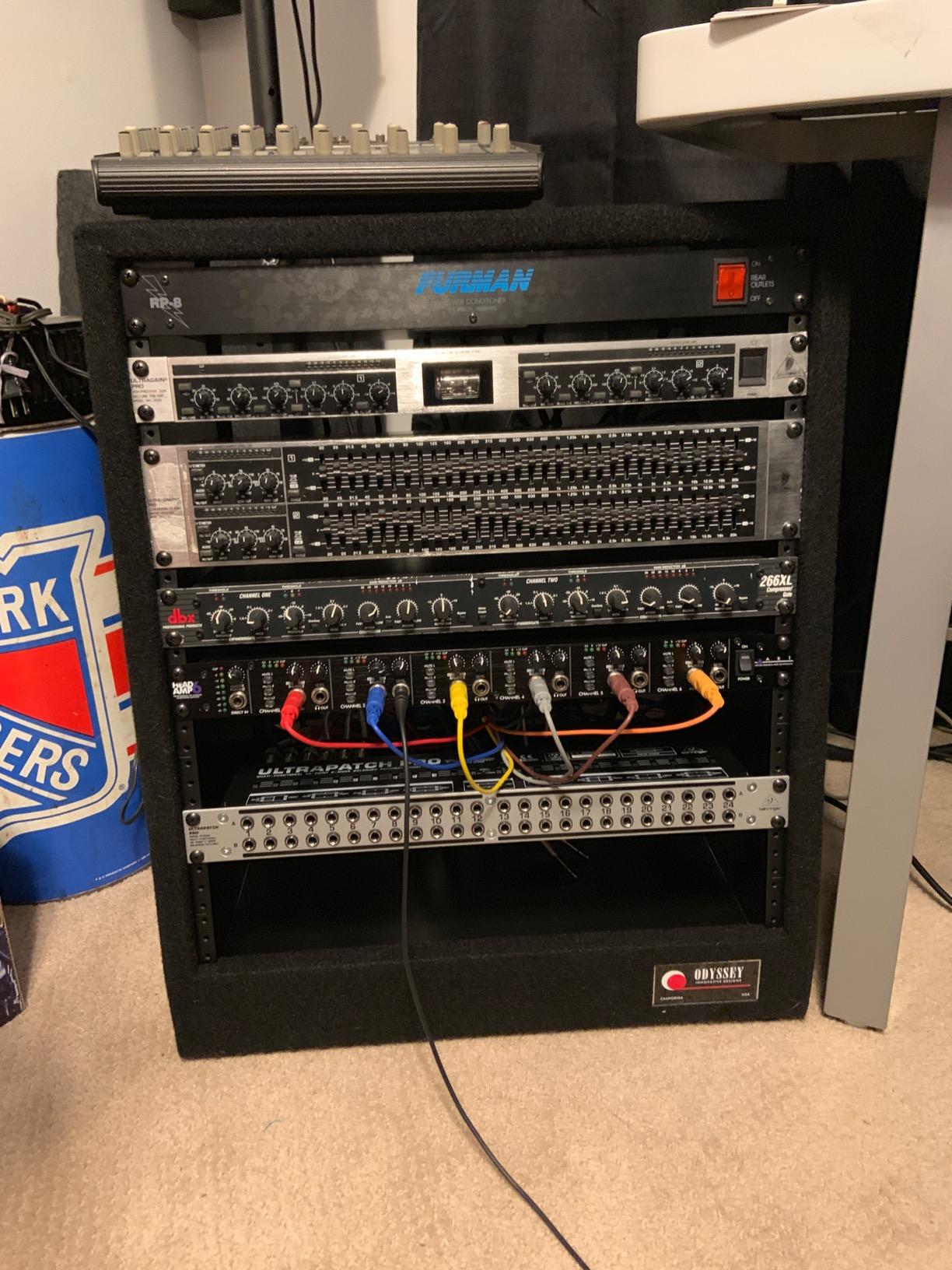 Odyssey CRS12 12 Space Carpeted Studio Rack customer photo 1