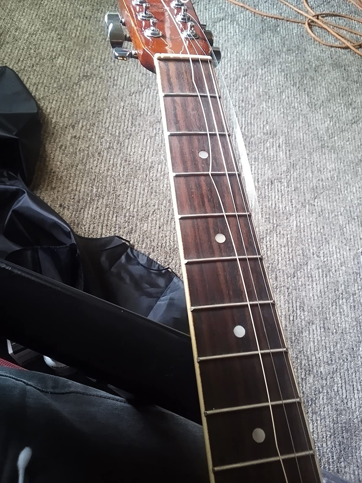 Elixir Strings Acoustic Guitar Strings, 80/20 Bronze with NANOWEB, Light 12-53 customer photo 2