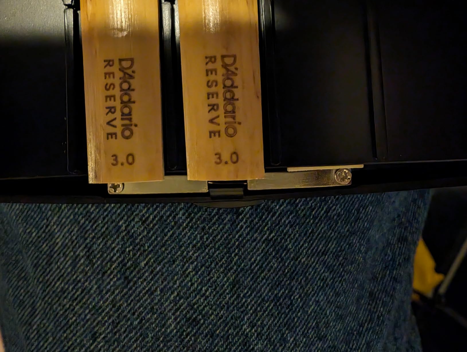 Protec Alto/Tenor Saxophone 10-Count Reed Case, Black, Model A251 customer photo 2