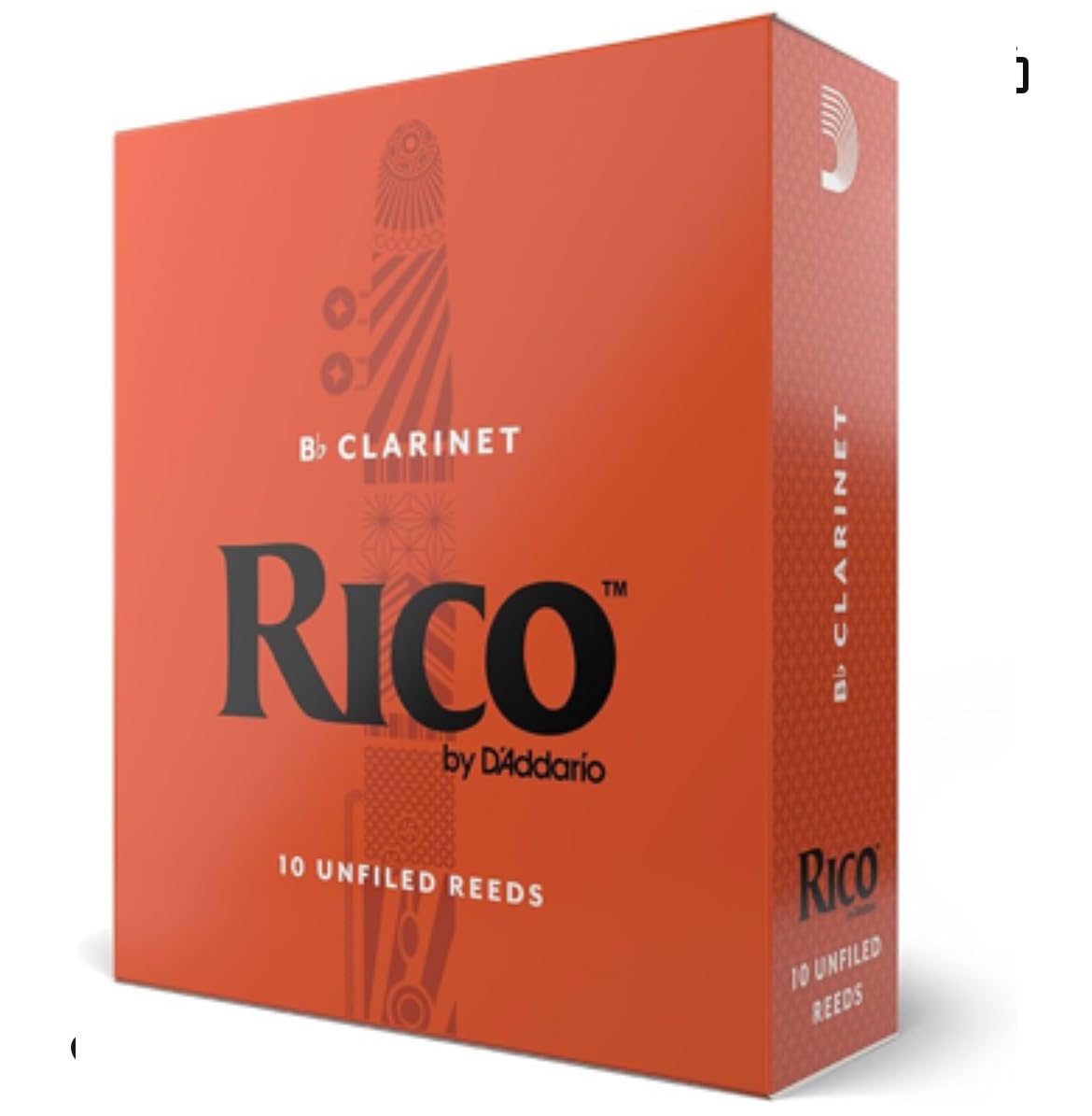 Rico Organic Bb Clarinet Reeds, Strength 2.5, Pack of 10 customer photo 1