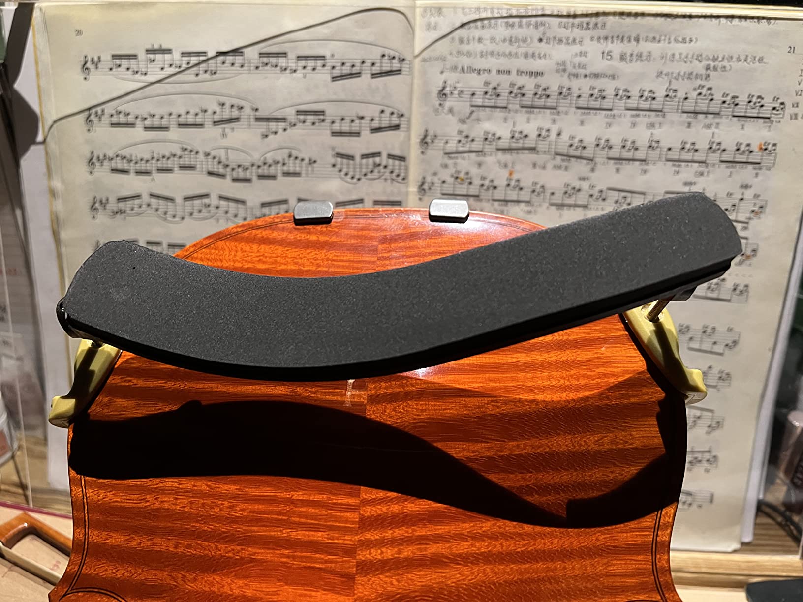 Kun Original - 4/4 Violin Shoulder Rest customer photo 2