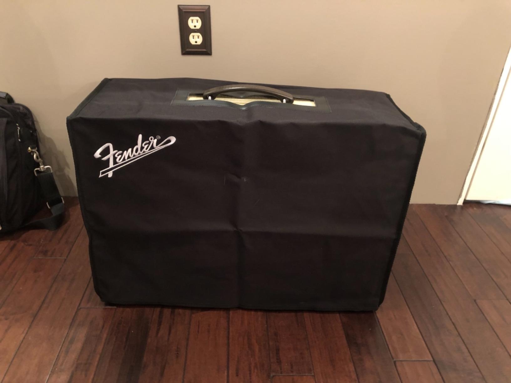 Fender 65 Deluxe Reverb/Super-Sonic 22 Combo Amplifier Cover, Black customer photo 2