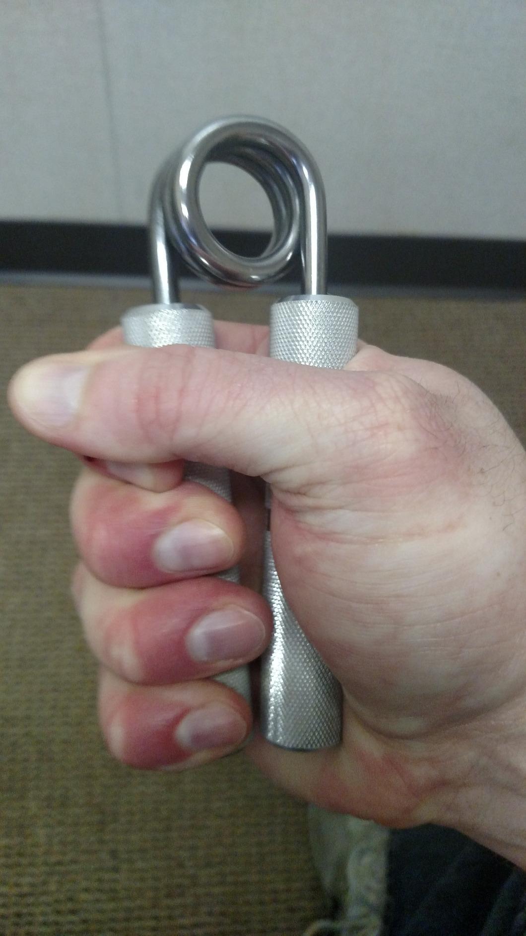 IronMind Captains of Crush Gripper | The Gold Standard of Grippers, Made in the USA customer photo 1
