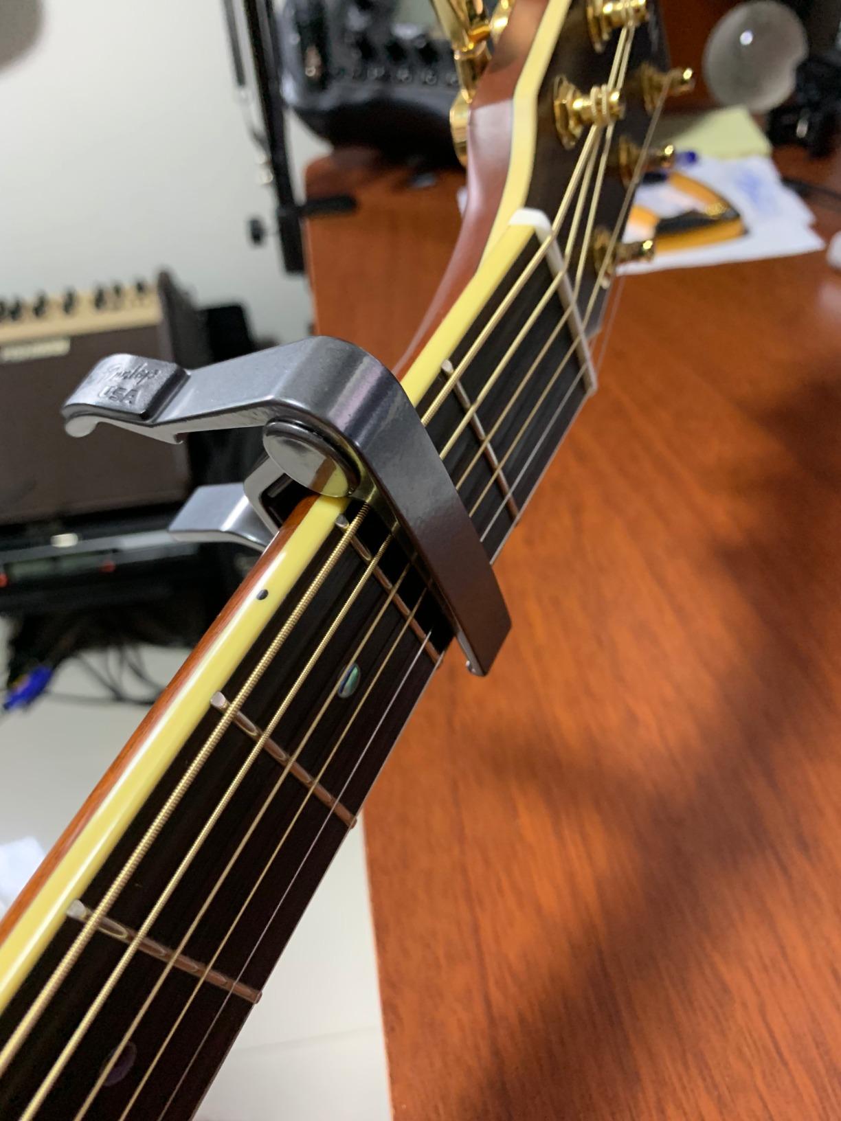 Jim Dunlop Trigger® Capo Acoustic Curved - Black customer photo 1