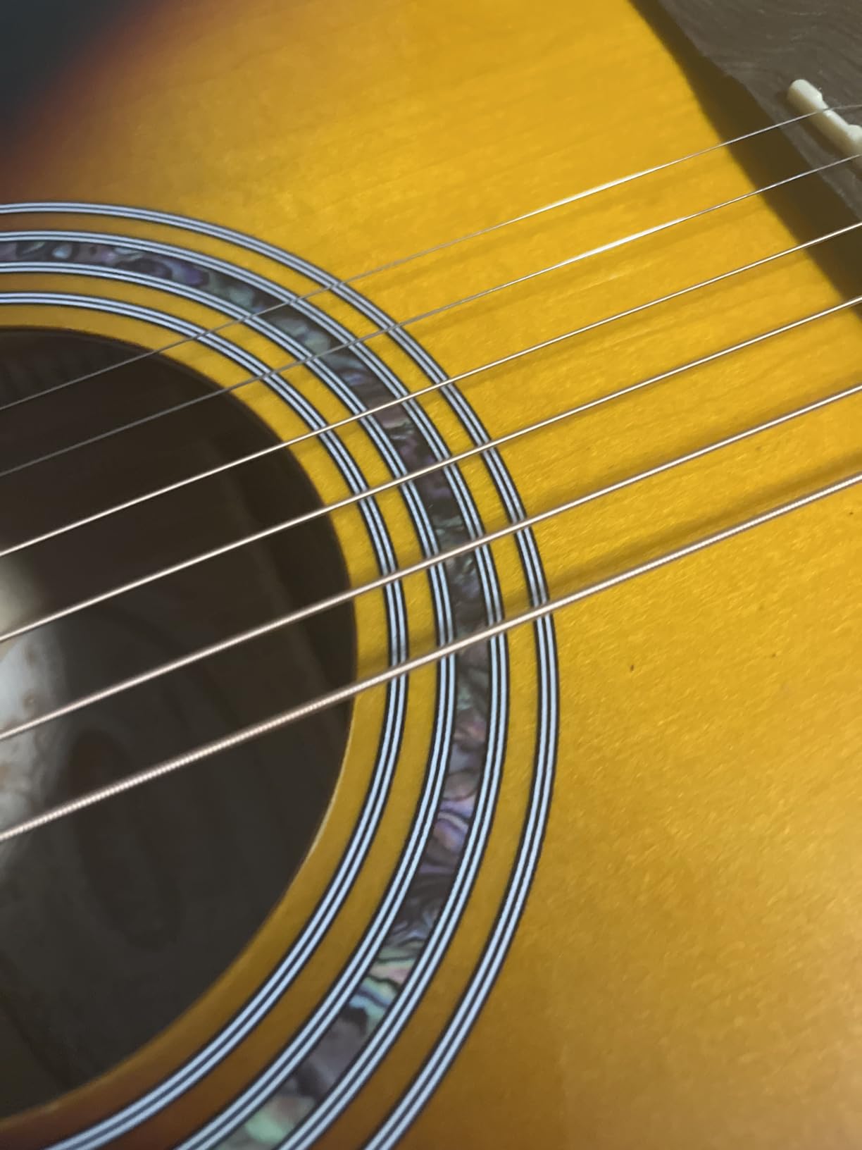 Elixir Strings, Acoustic Guitar Strings, Phosphor Bronze with NANOWEB Technology, Longest-Lasting Rich and Full Tone For Life with Comfortable Feel, 6 String Set, Light 12-53 customer photo 2