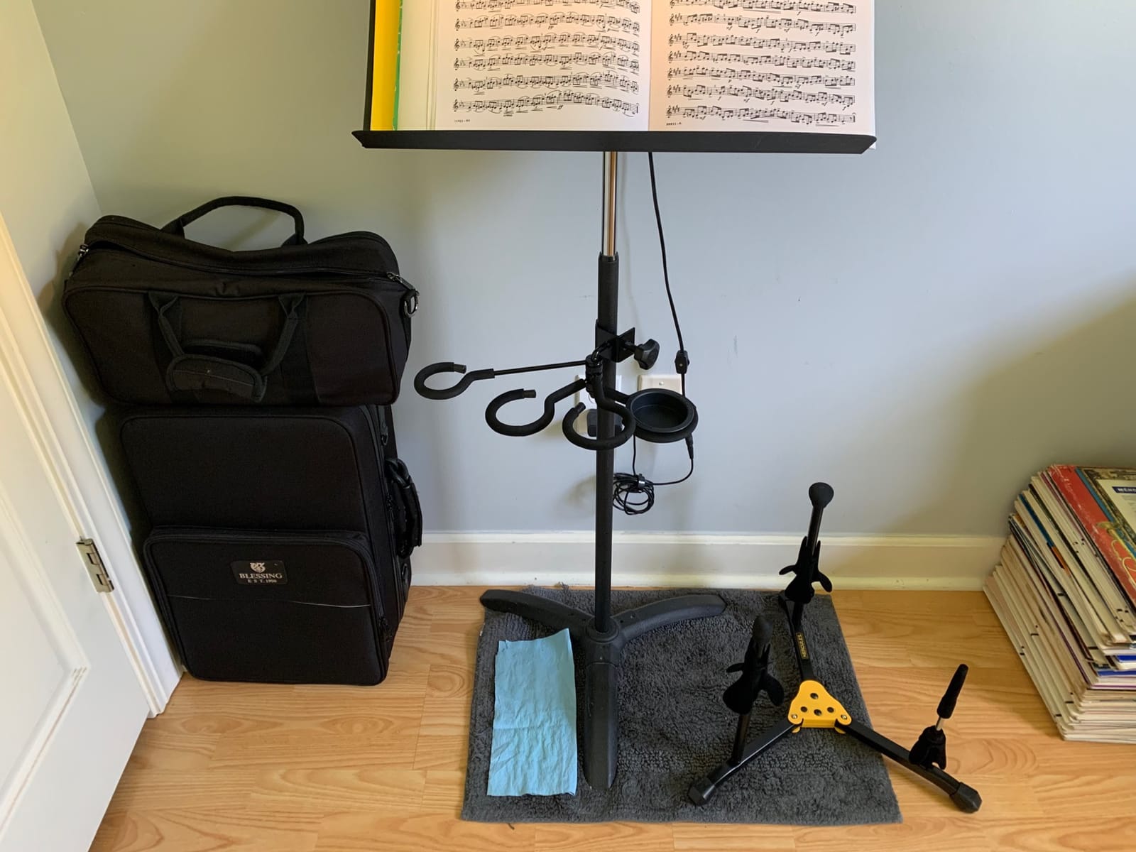 Hercules Stands DS513BB Trumpet/Cornet/Flugelhorn Stand customer photo 2