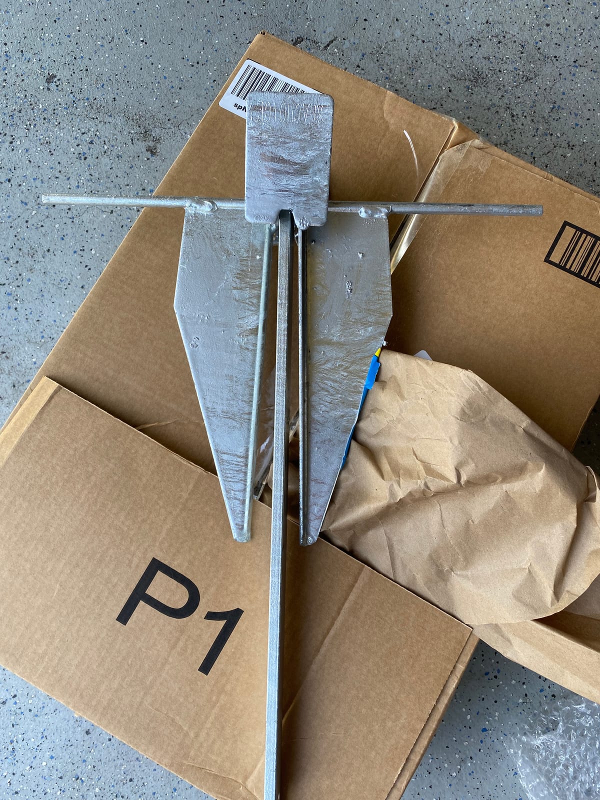 Seachoice Deluxe Anchor - Hot-Dipped Galvanized Steel - Multiple Sizes customer photo 2