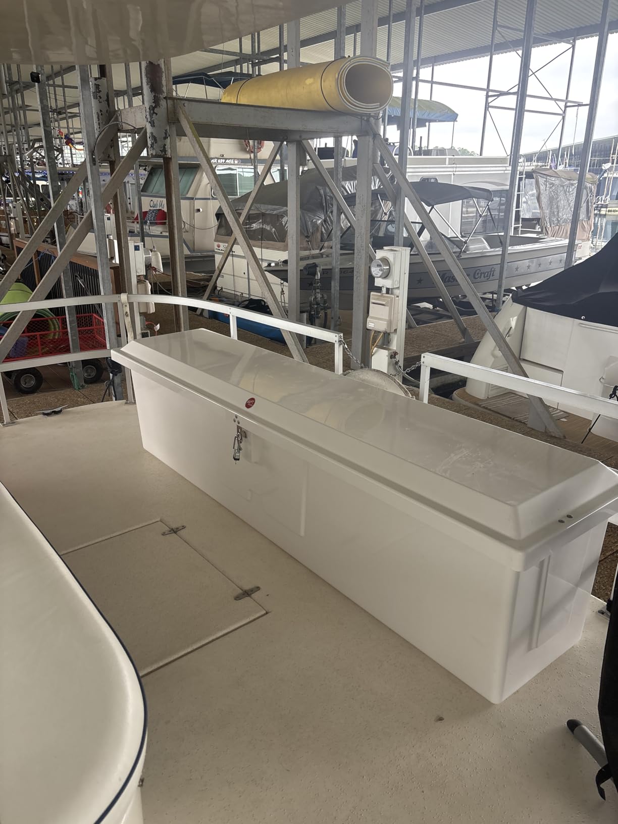 Taylor Made Stow N' Go Fiberglass Dock Box customer photo 1