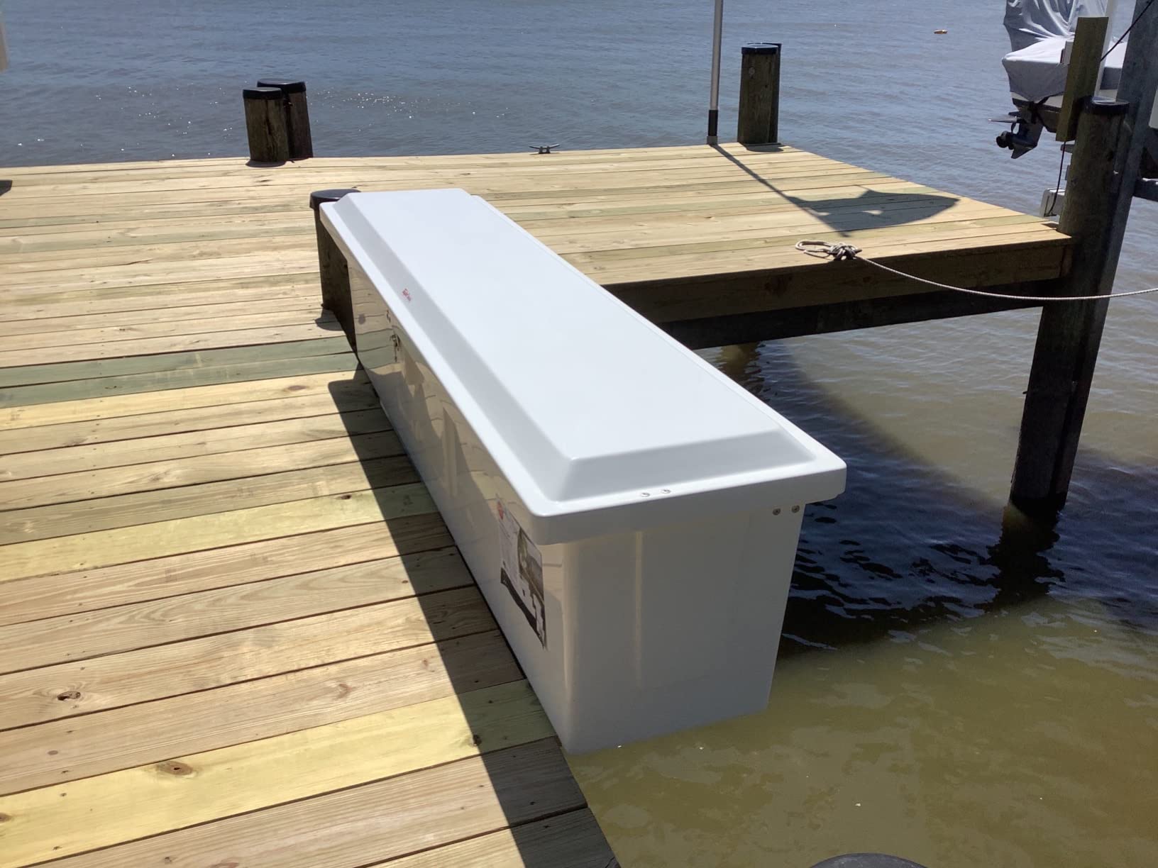 Taylor Made Stow N' Go Fiberglass Dock Box customer photo 2