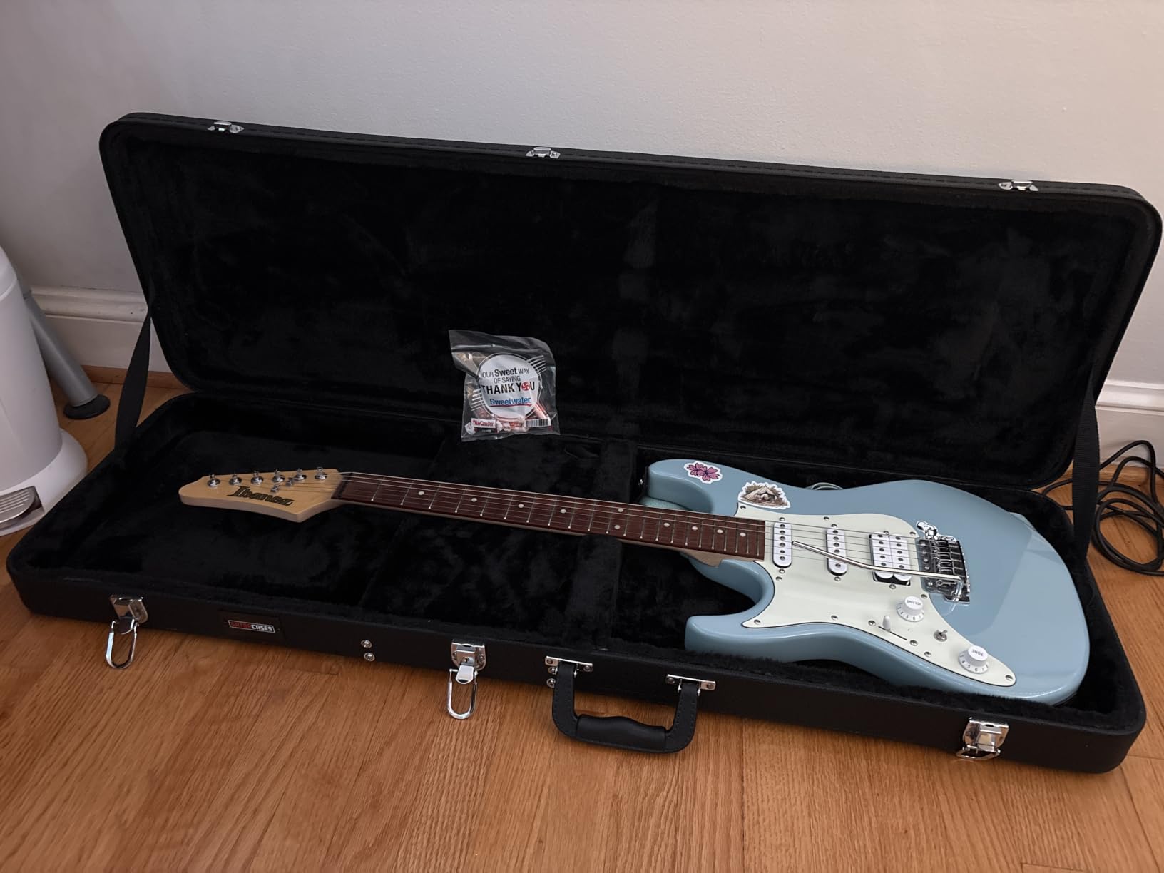 Gator Cases Hard-Shell Wood Case for Standard Electric Guitars, Fits Fender Strat/Tele Style (GWE-ELEC) customer photo 2