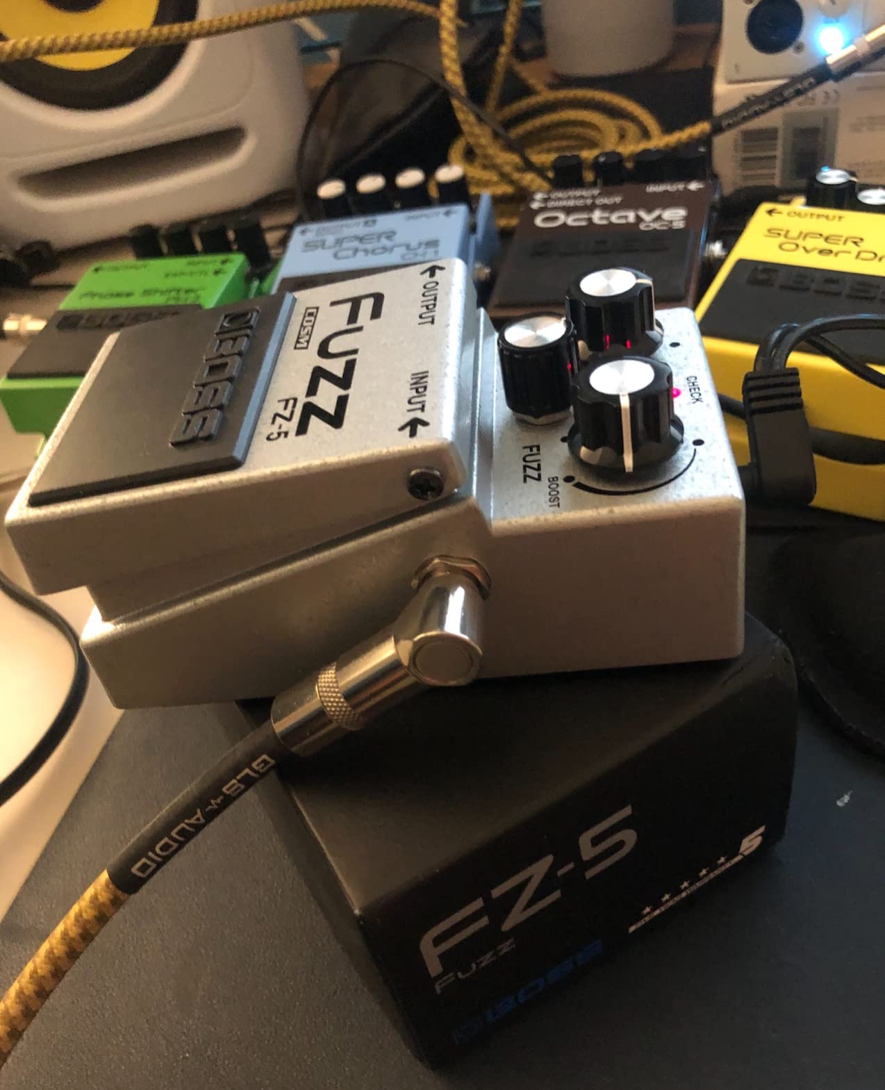 BOSS FZ-5 Fuzz Guitar Pedal (FZ-5), Silver, meduim customer photo 1
