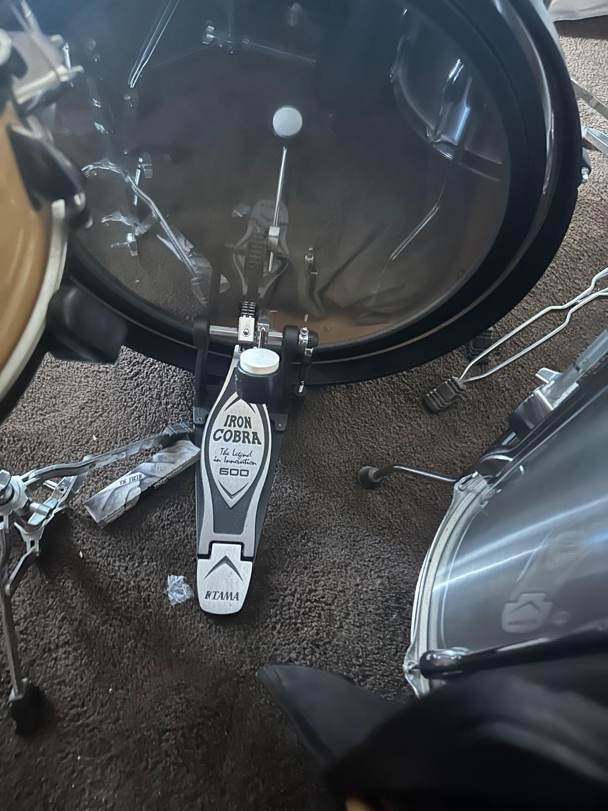 Evans EMAD2 Clear Bass Drum Head, 22