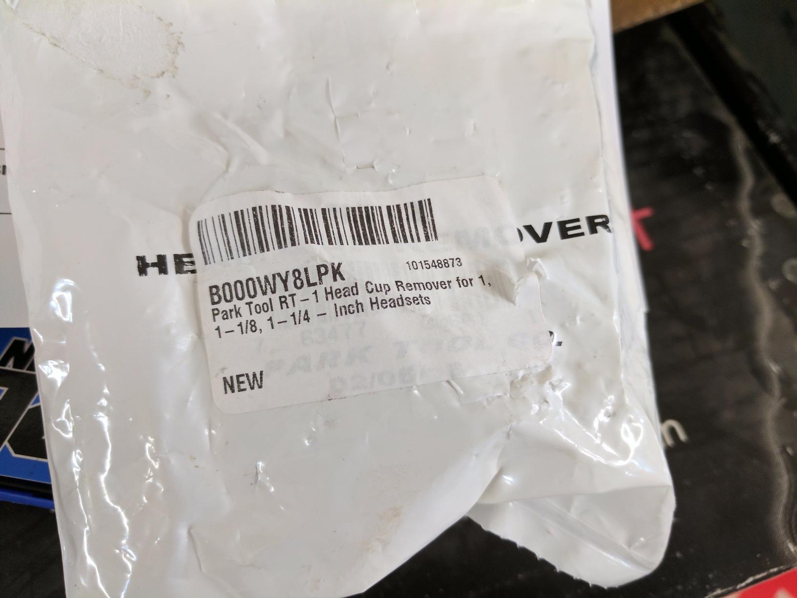 Park Tool Bicycle Headset Cup Remover customer photo 2