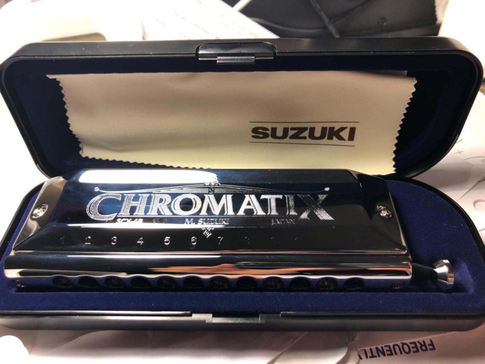 Suzuki SCX-48 Chromatix Series Harmonica C 12 Hole customer photo 1