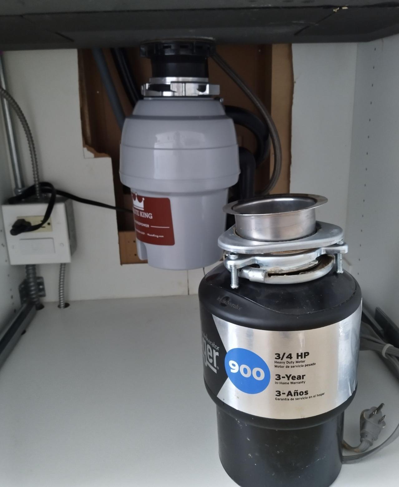 Waste King Garbage Disposal for Kitchen Sink with Power Cord, Food Waste Disposer, L-3200 customer photo 1