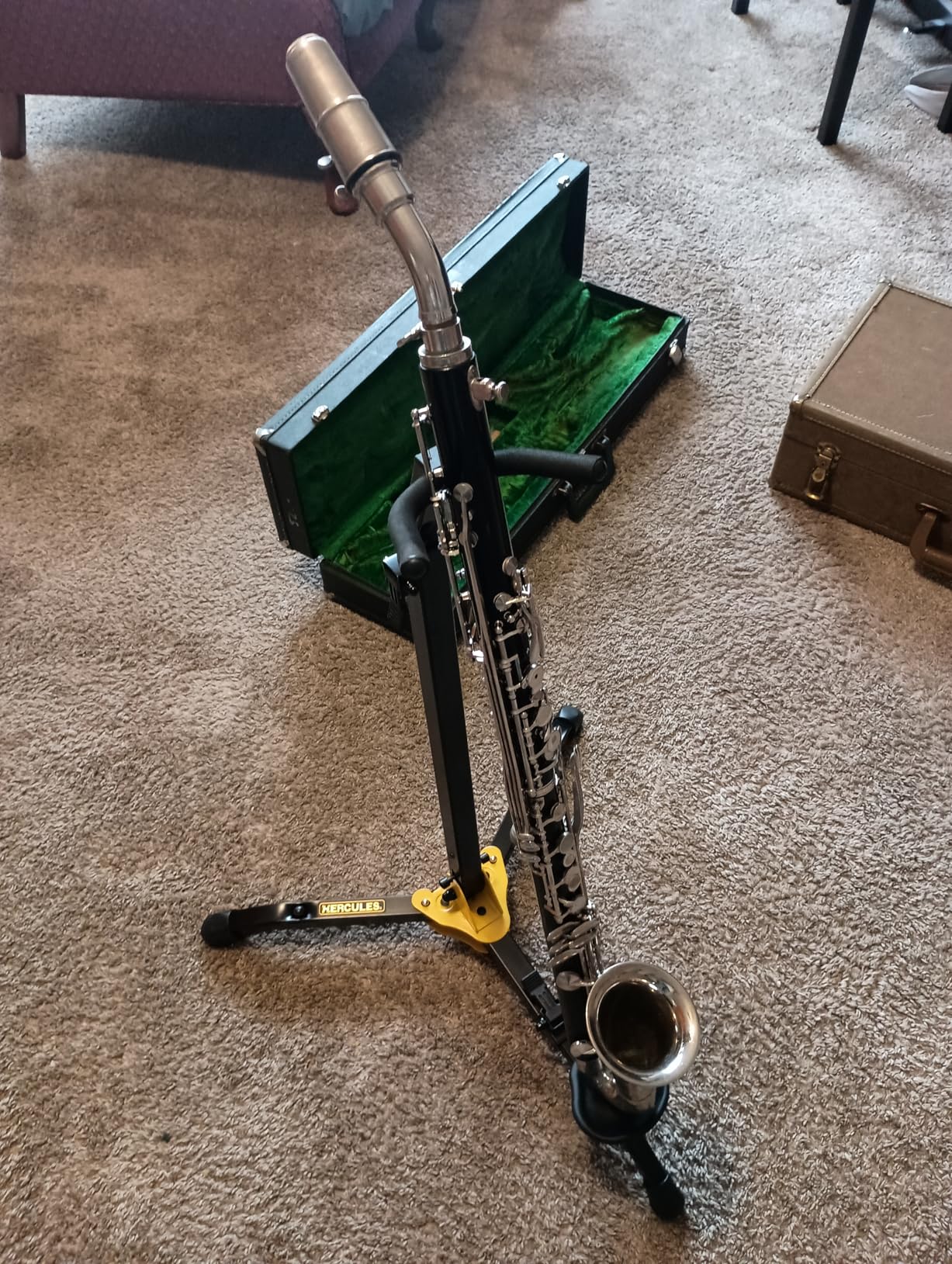Hercules DS561B Basson/Bass Clarinet Stand customer photo 1