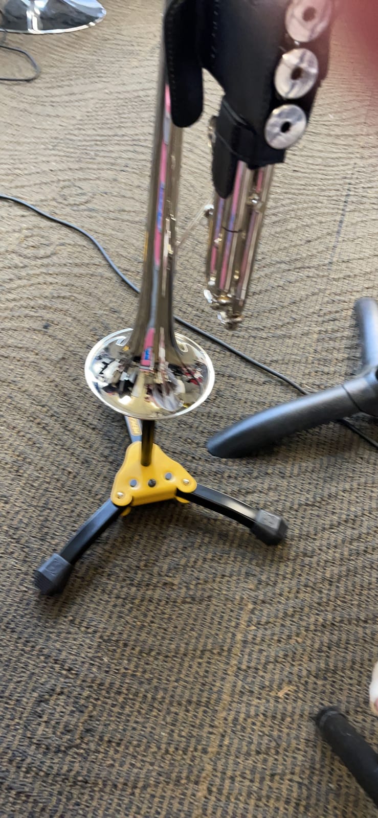 Hercules DS510BB Trumpet Stand with Bag customer photo 1