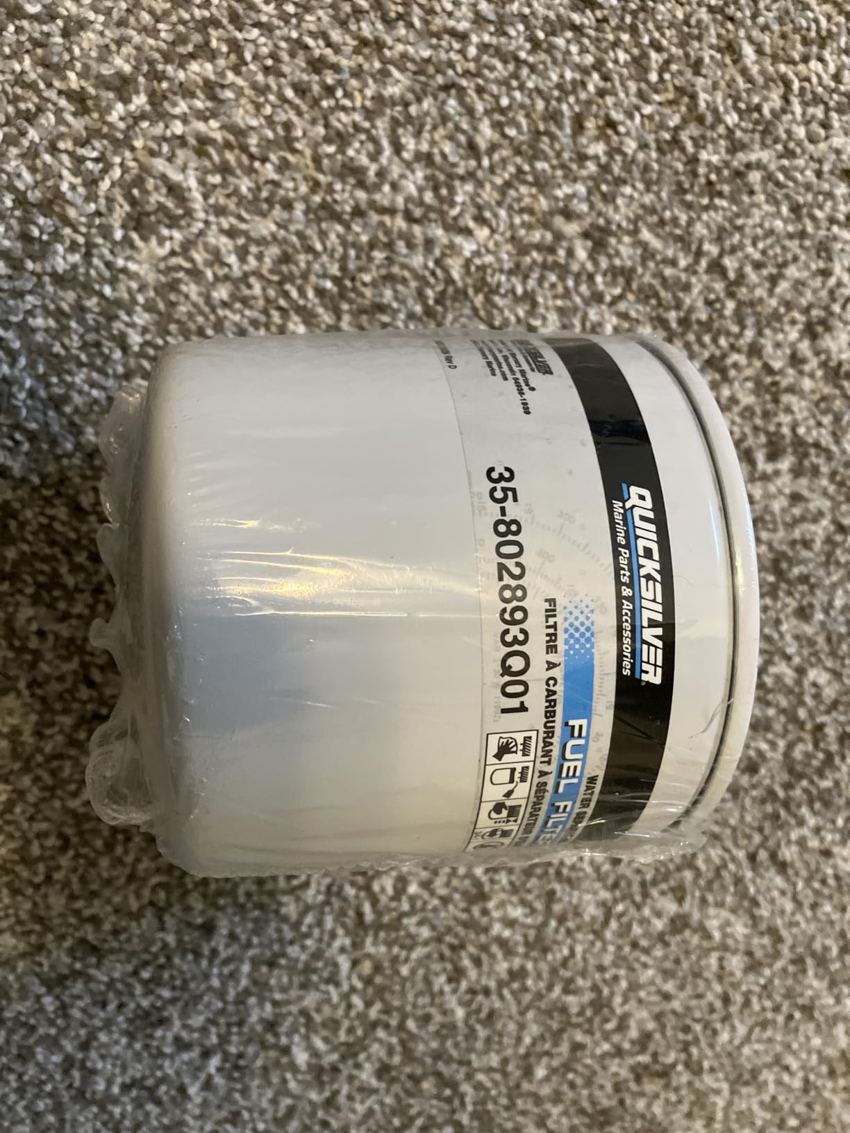 Quicksilver 802893Q01 Water Separating Fuel Filter for Mercury and Mariner Outboards, MerCruiser Sterndrive and Inboard Engines customer photo 2