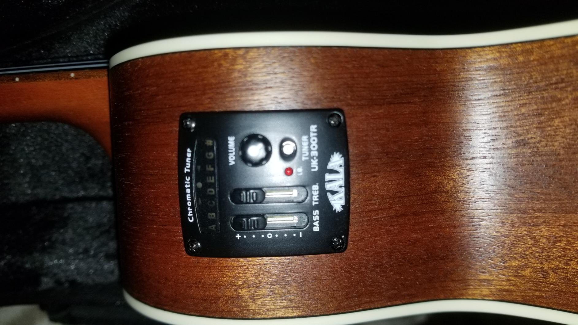 Kala KA-CE Satin Mahogany Concert Acoustic-Electric Ukulele customer photo 1