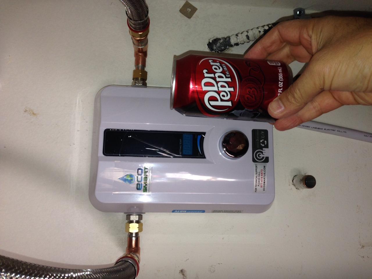 EcoSmart ECO 11 Electric Tankless Water Heater, 13KW at 240 Volts with Patented Self Modulating Technology customer photo 1