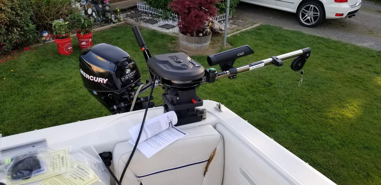 Scotty #1101 Depthpower Electric Downrigger w/30-inch Boom, 250 Feet Of 150 Pound Test Stainless Steel Cable customer photo 1