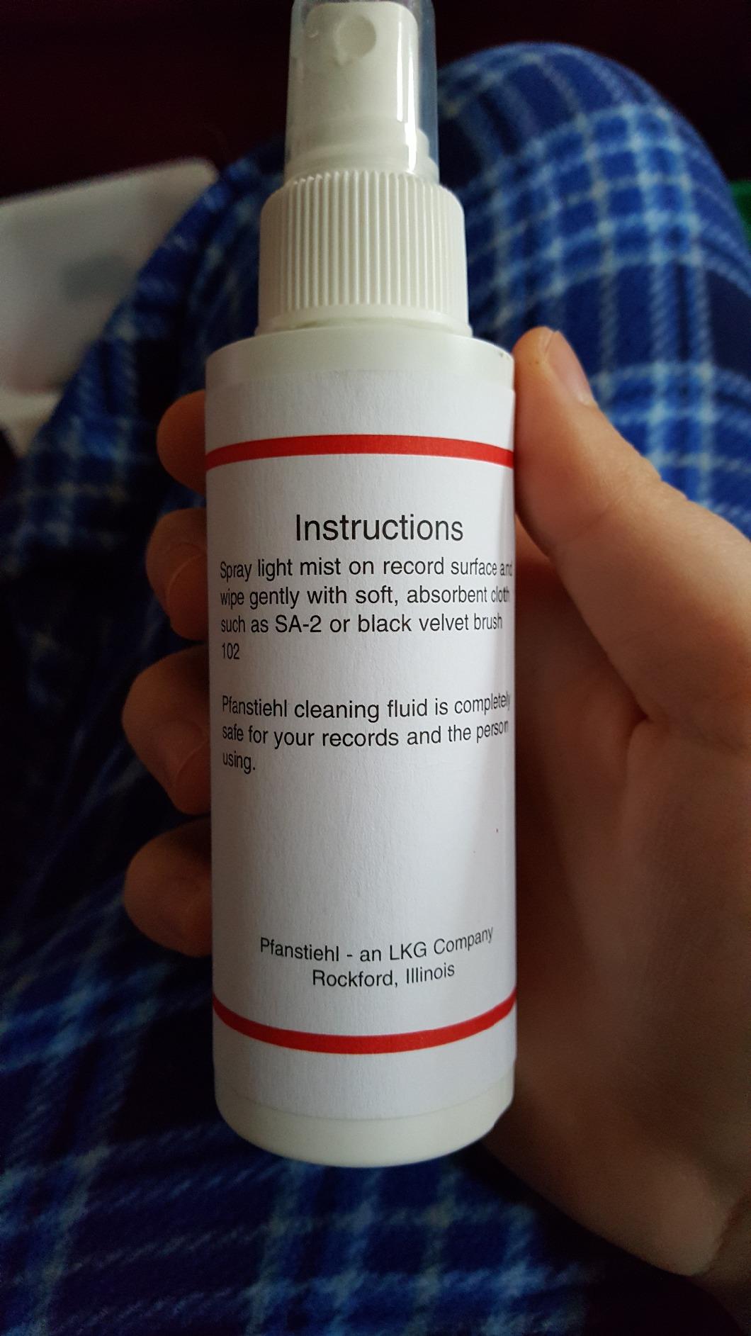 Pfan-Stat Record Cleaning Fluid customer photo 1
