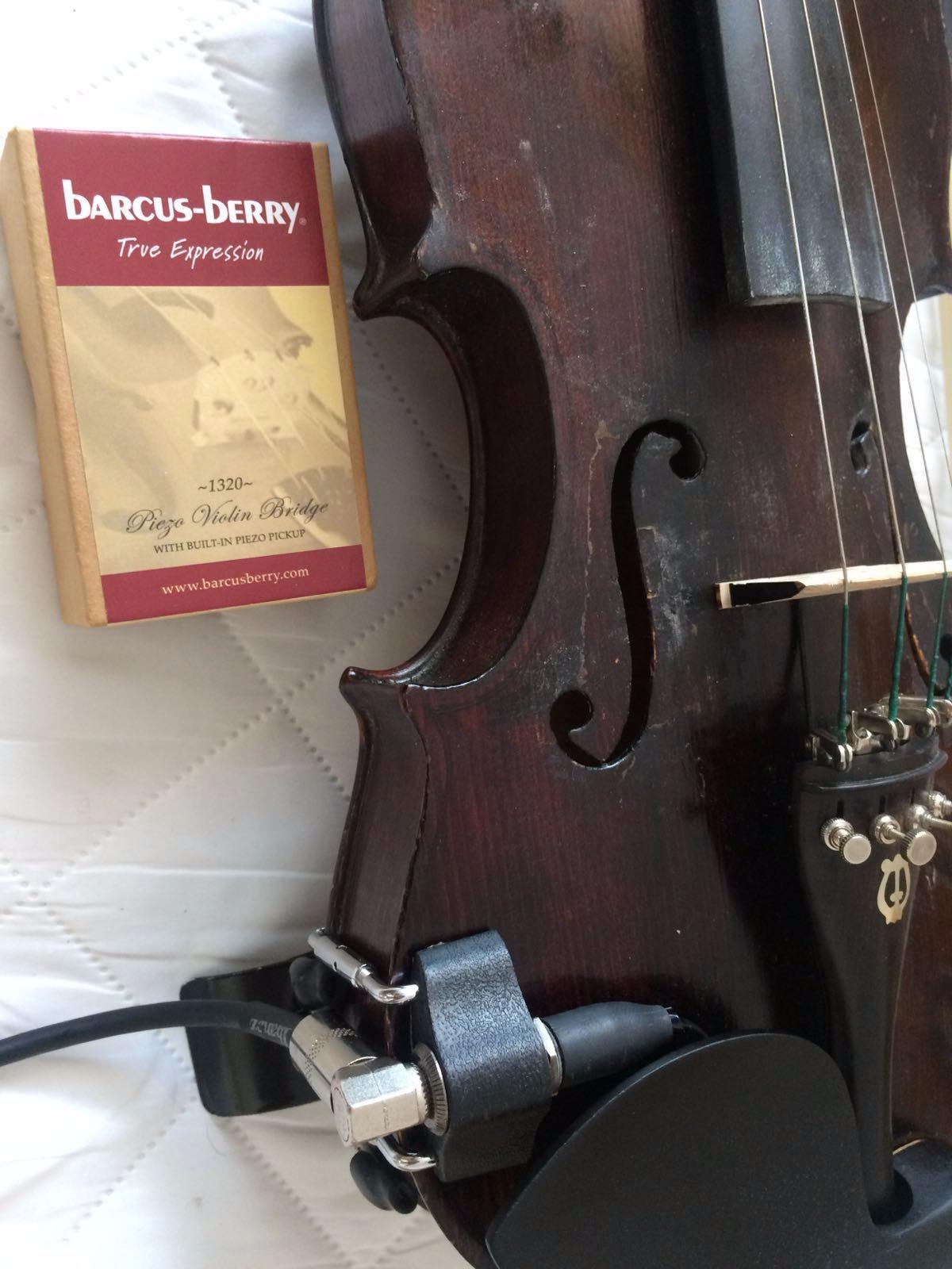 Barcus Berry 1320 Electric Violin Bridge Piezo Pickup customer photo 1