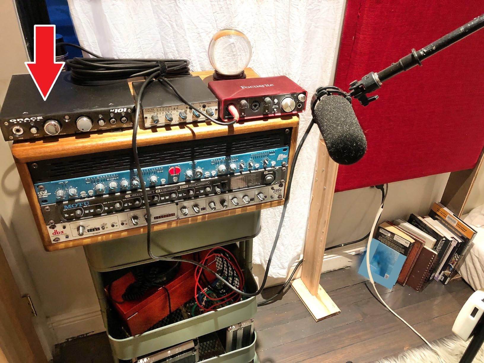 Grace Design m101 Single channel microphone preamplifier customer photo 1