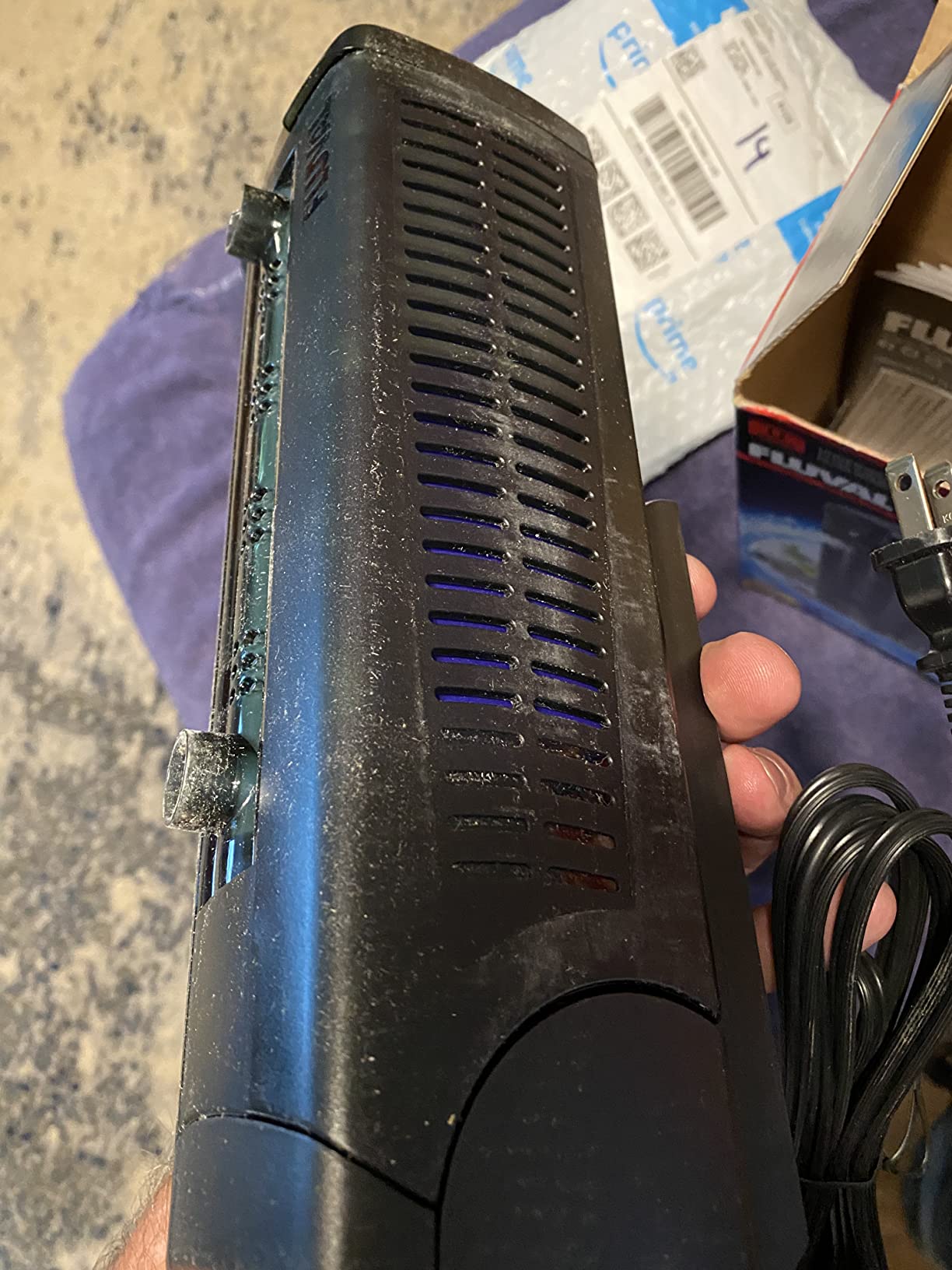 Fluval U3 Underwater Filter - Designed for Freshwater and Saltwater Aquariums, Also Ideal for Terrariums and Turtle Tanks customer photo 2