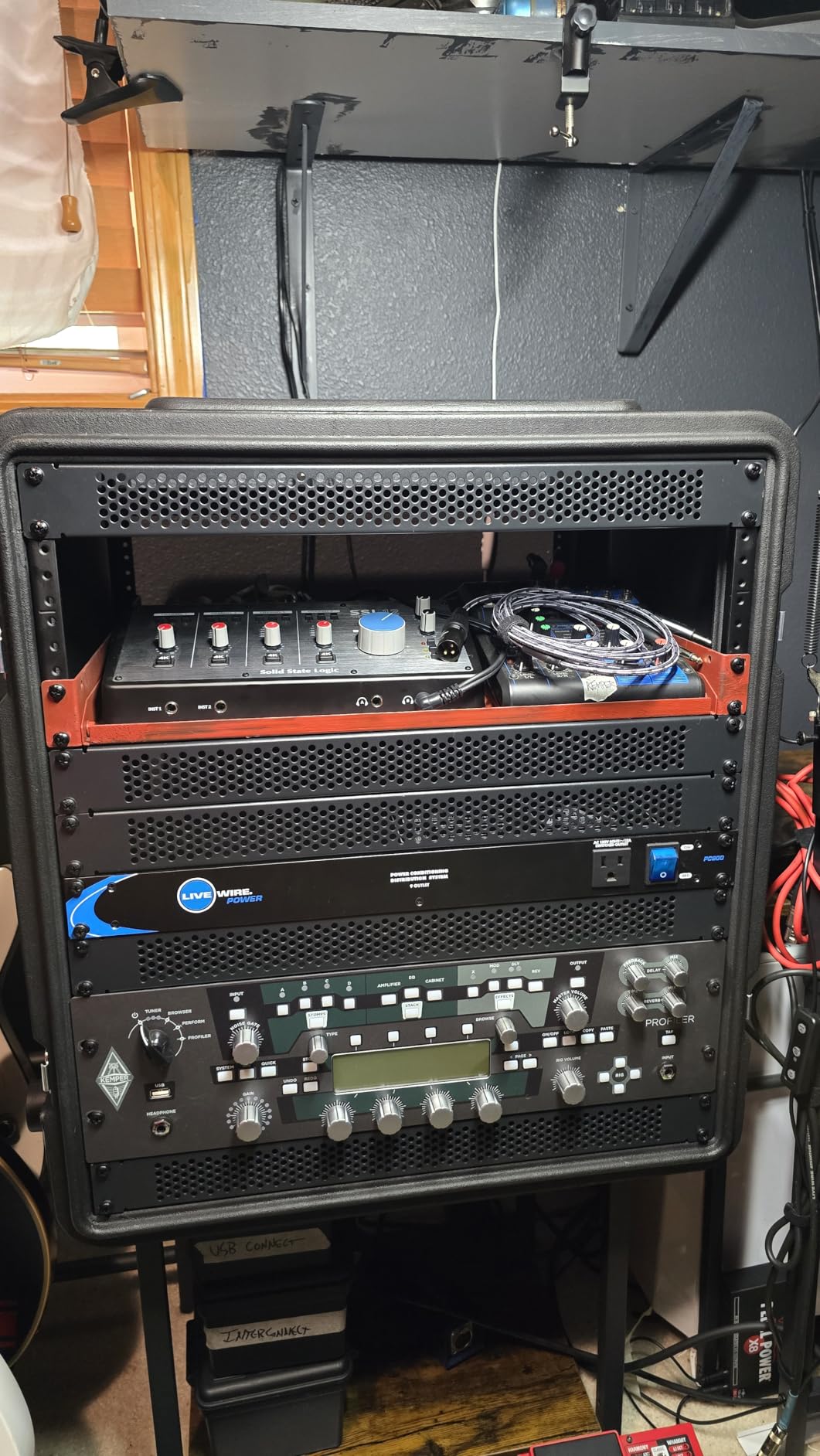 Gator Cases Pro Series 6U Rack Case with Standard 19