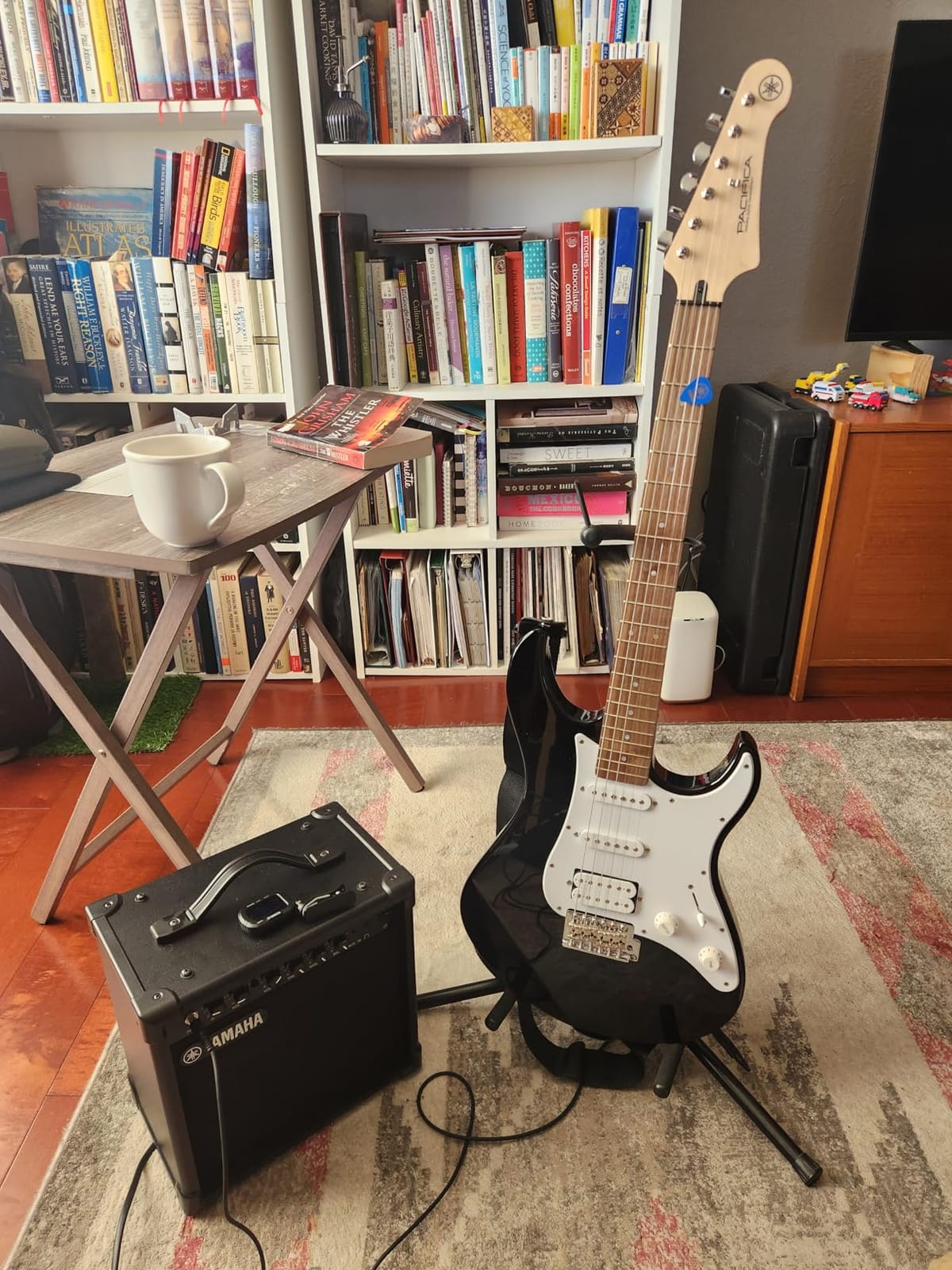 Yamaha GigMaker EG Electric Guitar Pack with Amplifier, Gig Bag, Tuner, Cable, Strap and Picks - Black | Includes Amplifier, Gig Bag, Tuner, Cable, Strap and Picks customer photo 1